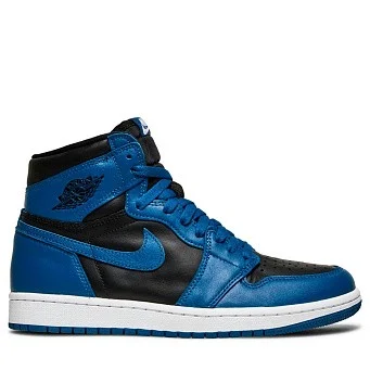 Кроссовки Air Jordan 1 High OG Dark Marina Blue/Black/White
