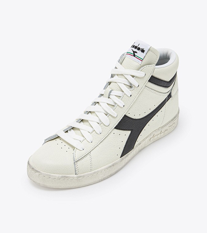 Кроссовки Diadora Game L High Waxed White / Black
