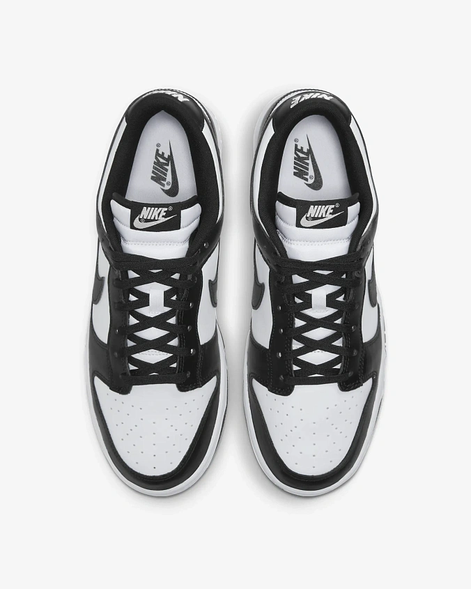 Кроссовки Nike Dunk Low Retro White/White/Black