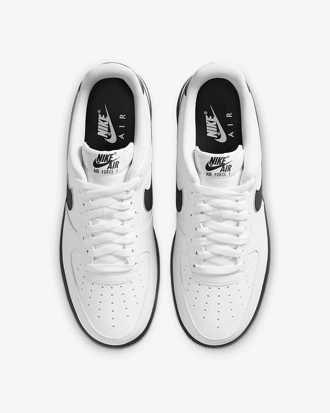 Кроссовки Nike Air Force 1 Low White/Black Sole